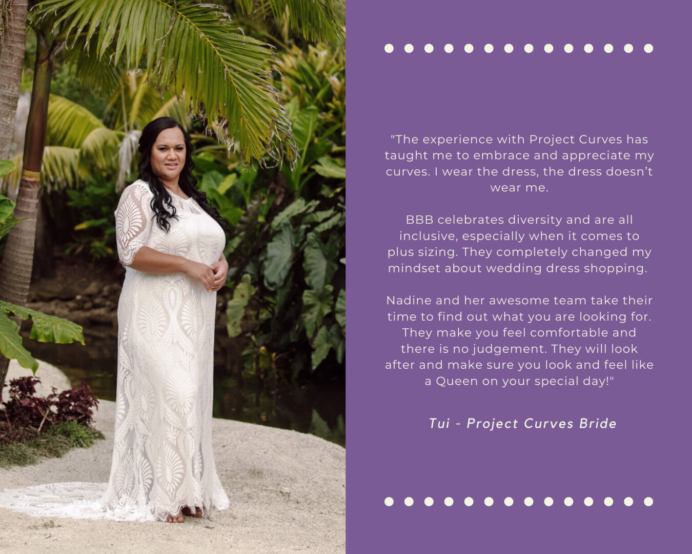 Quote from Project Curves Bride, Tui